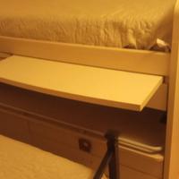 Letto a castello con scrivania 