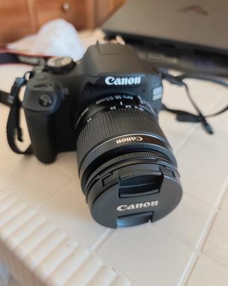 Canon EOS 2000D + obbiettivi e borsa TRATTABILI