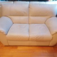 Divano in pelle Dondi salotti