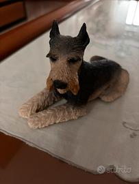 Statuetta Cane schnauzer 1988 azienda Castagna