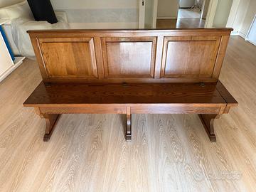 cassapanca legno massello 