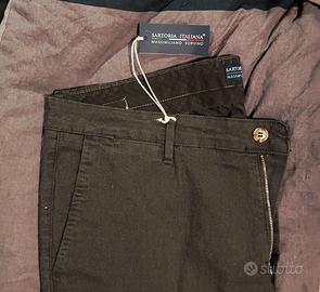 pantaloni uomo sartoria italiana