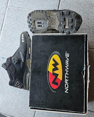 northwawe enduro mid scarpe mtb 42