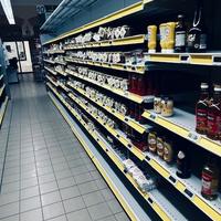 attrezzature da market in blocco