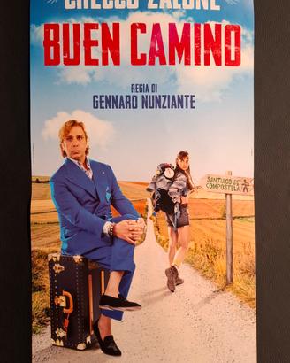 Locandina Buen Camino Checco Zalone