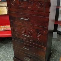 Codice: 9140  MOBILE CASSETTIERA STILE ETNICO COLO