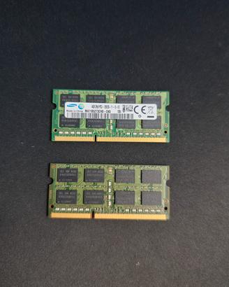 RAM ddr3 1600Mhz 2×4GB