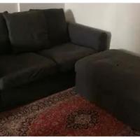 divano ikea  ektorp + pouf 