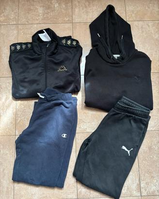 Tute bambino 11/12 anni - Puma, Kappa, Champion