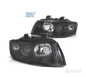 FARI AUDI A4 B6 00-04 PROIETTORE SFONDO NERO