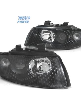 FARI AUDI A4 B6 00-04 PROIETTORE SFONDO NERO