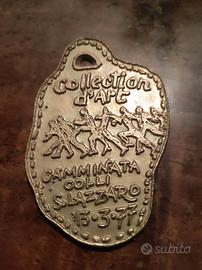 Medaglia Vintage Camminata S. Lazzaro 1977