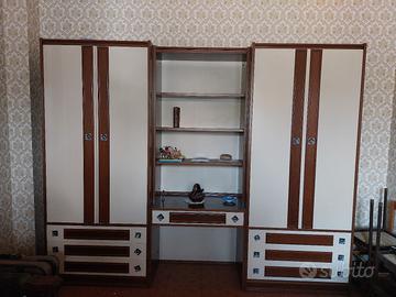 mobile soggiorno con posto letto 