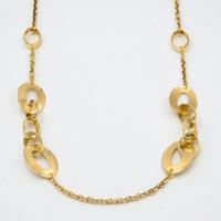 Collana Chimera in argento 925 dorata E.1360