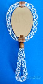 specchio a mano Barovier & Toso raro a corda 