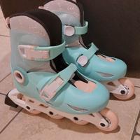 Pattini in linea per bambina