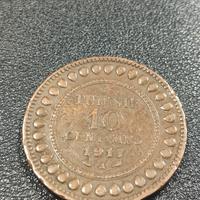 moneta 10 centesimi 1917 - Tunisia
