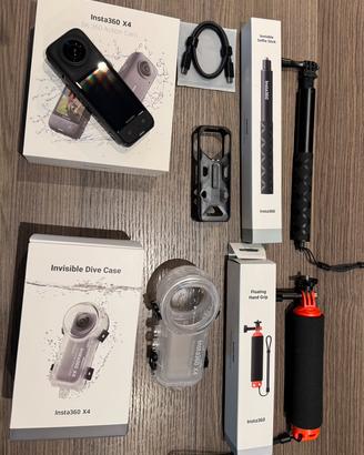 Insta 360 X4 pack subacqueo