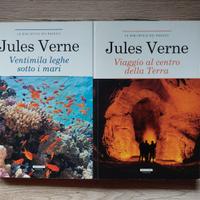 JULES VERNE - LOTTO 2 LIBRI COME NUOVI