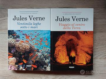 JULES VERNE - LOTTO 2 LIBRI COME NUOVI