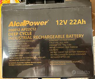 Batteria 12v 22Ah Alca Power nuova