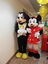 Mascotte minnie e topolino
