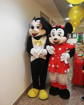 Mascotte minnie e topolino