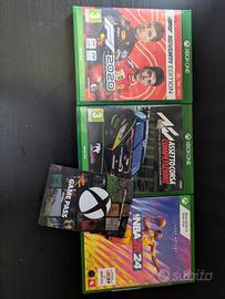 Lotto Giochi Xbox+ un mese di gamepas ultimate 