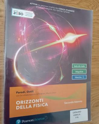 Libro scuola “Orizzonti della Fisica" Pearson