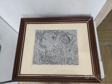 Pablo Picasso linoleografia