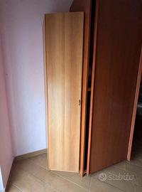 2 Armadi a Colonna - 1 anta rovere chiaro