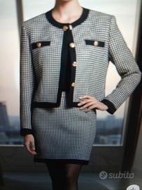 Vintage Tailleur pied de poule