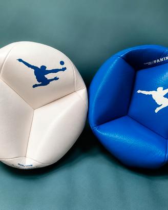 Due palloni Nuovi Panini collezione "The kick"