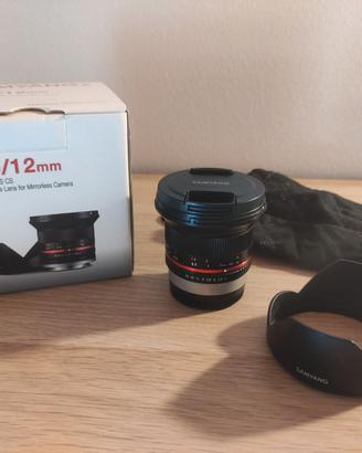 Samyang 12mm f/2.0 NCS CS