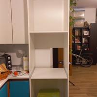 Struttura Metod frigo/forno Bianco,60x60x220