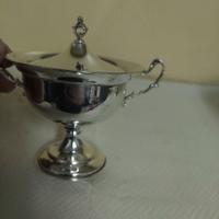 vaso decorativo argento 