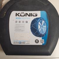 catene da neve konig xg-12pro 235 DUE PAIA