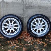 4 CERCHI IN LEGA 15" FIAT E  GOMME ESTIVE