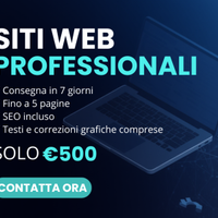 Sito Web Professionale a soli 500