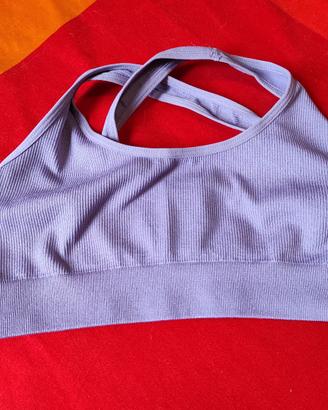 Crop top lilla
