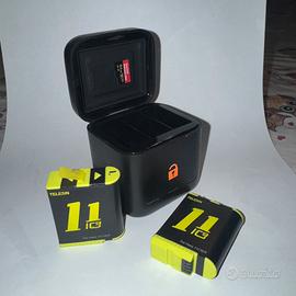 Caricabatterie + batterie Gopro hero 9/10/11/12