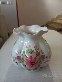 Vaso vintage in ceramica firmato "Elettra" 