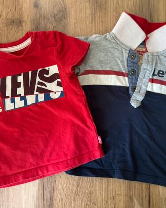 Magliettine Levi’s neonato 6 mesi