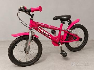 Bicicletta bambino 16 pollici 95 rossa