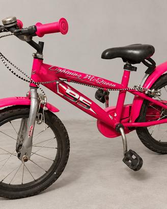 Bicicletta bambino 16 pollici 95 rossa