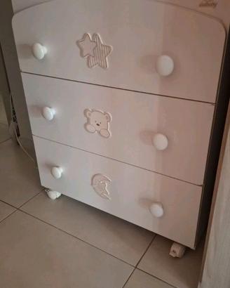 culla  e fasciatoio