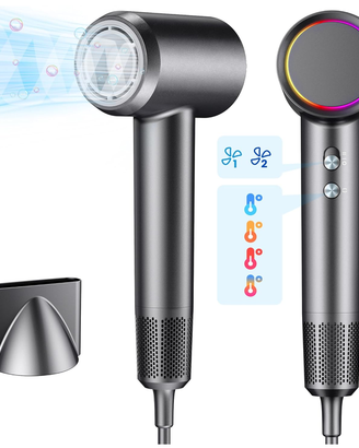 Asciugacapelli Ionico a 4 Temperature e 2 Velocità