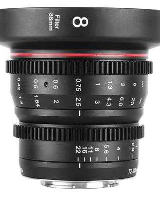 meike - lente obiettivo grandangolare 8 mm