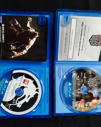 Mortal Kombat x e Sleeping Dogs
