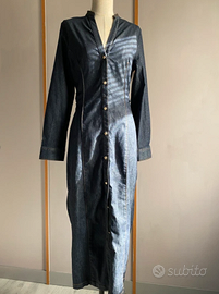 Abito lungo in denim elasticizzato Zara